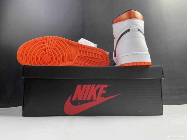 Rep Onekick Jordan 1 Retro High Orange Electro 555088-180 Air 0815
